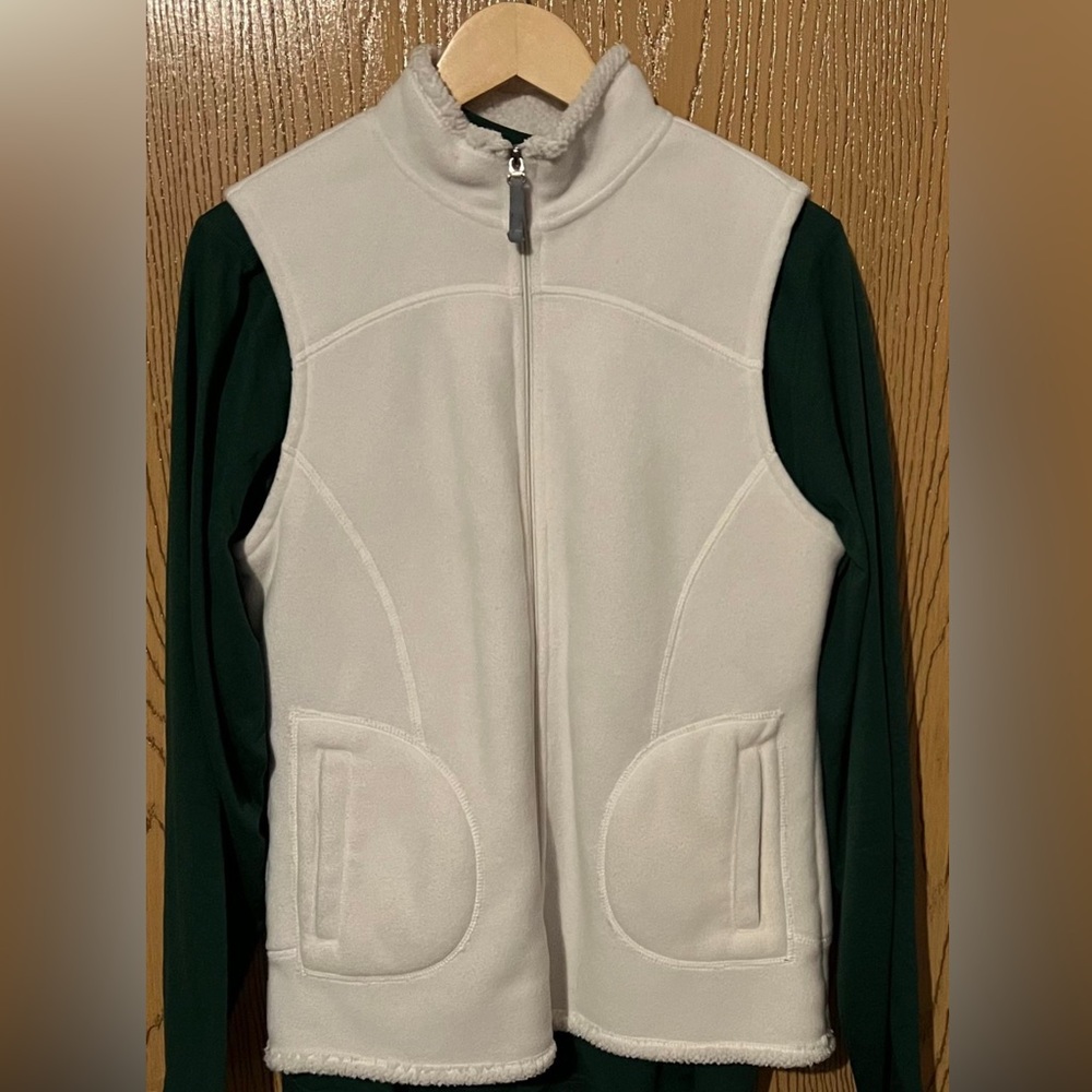 NY LAUNDRY VEST WHITE MEDIUM